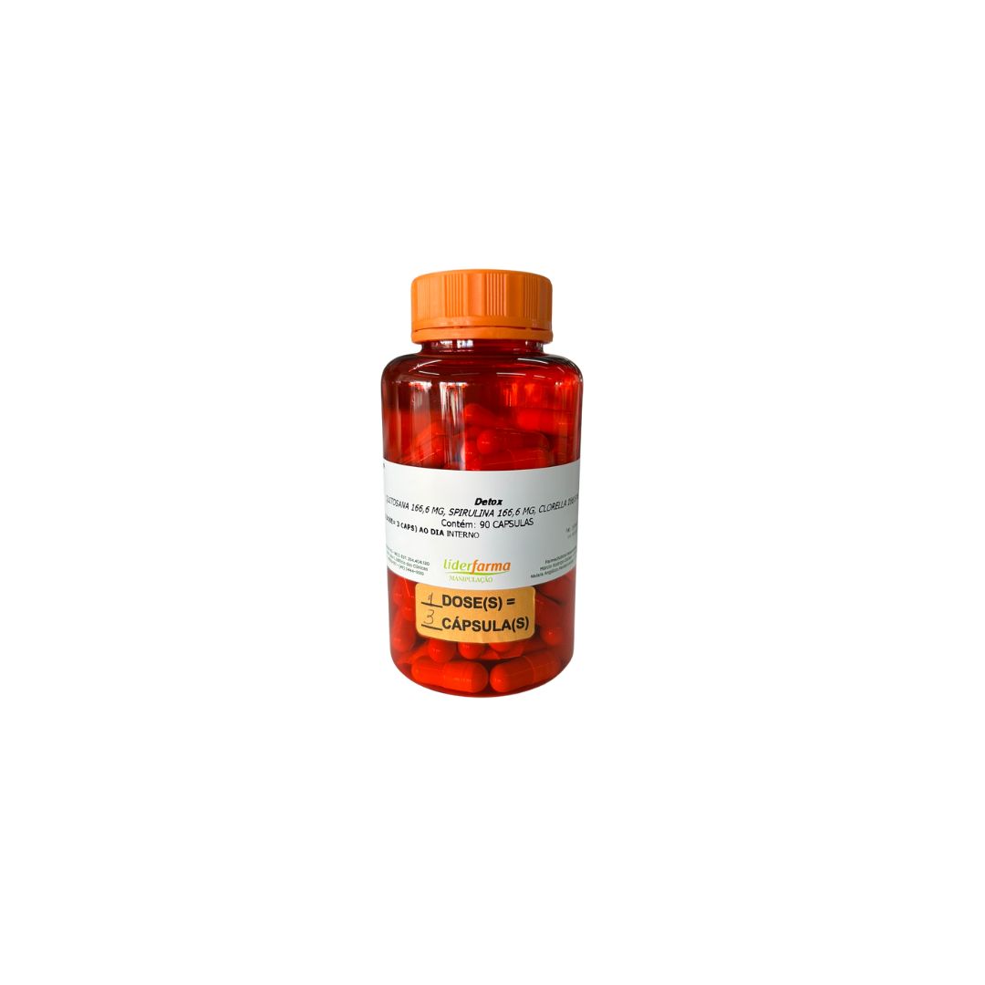 Detox em cápsulas 30 doses
